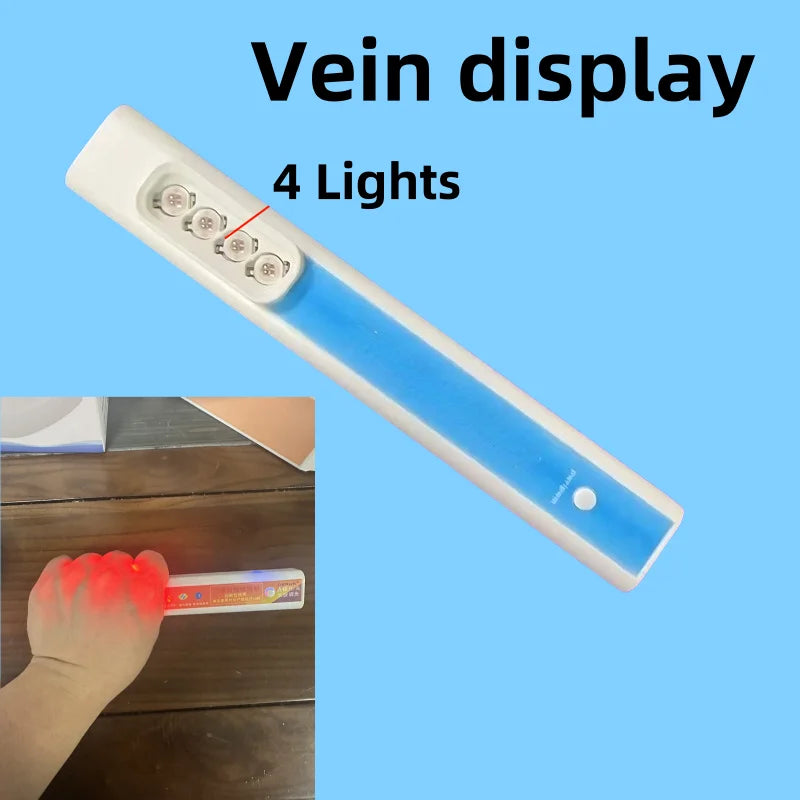 Portable Infrared Vein Finder Detector - Handheld Vein Locator Light for Medical Injection Assistance