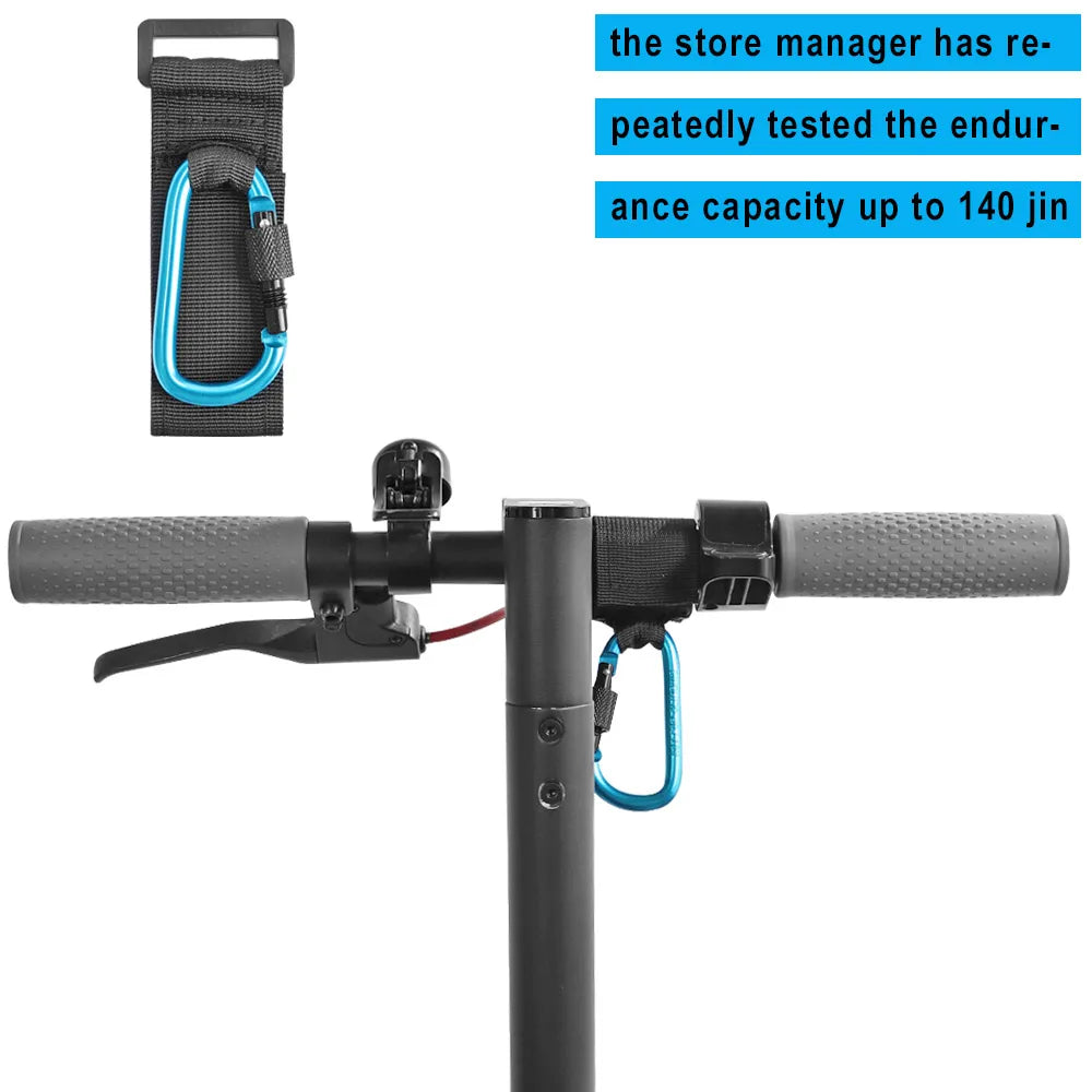 Multifunctional Front Hook for Xiaomi Electric Scooters - Compatible with M365, Pro, Pro 2, Mi3, 1S - Hanging Bag Organizer Hooks