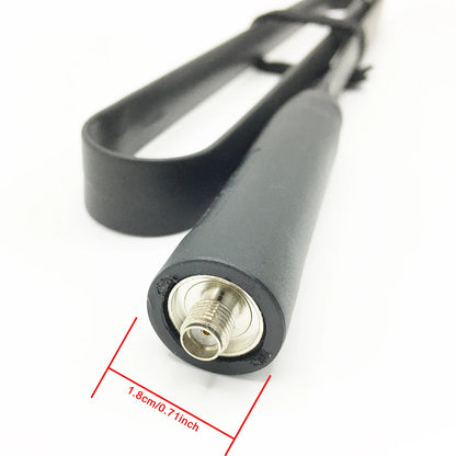 Baofeng Foldable Tactical Antenna – SMA-F Walkie-Talkie Antenna for UV5R, UV82, BF888S, UV10, Prepper Gear