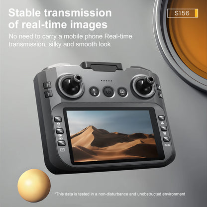 S156 GPS Foldable Drone – 8K Dual Camera, 5G WiFi, 360° Obstacle Avoidance, Brushless Motor FPV Quadcopter Toy