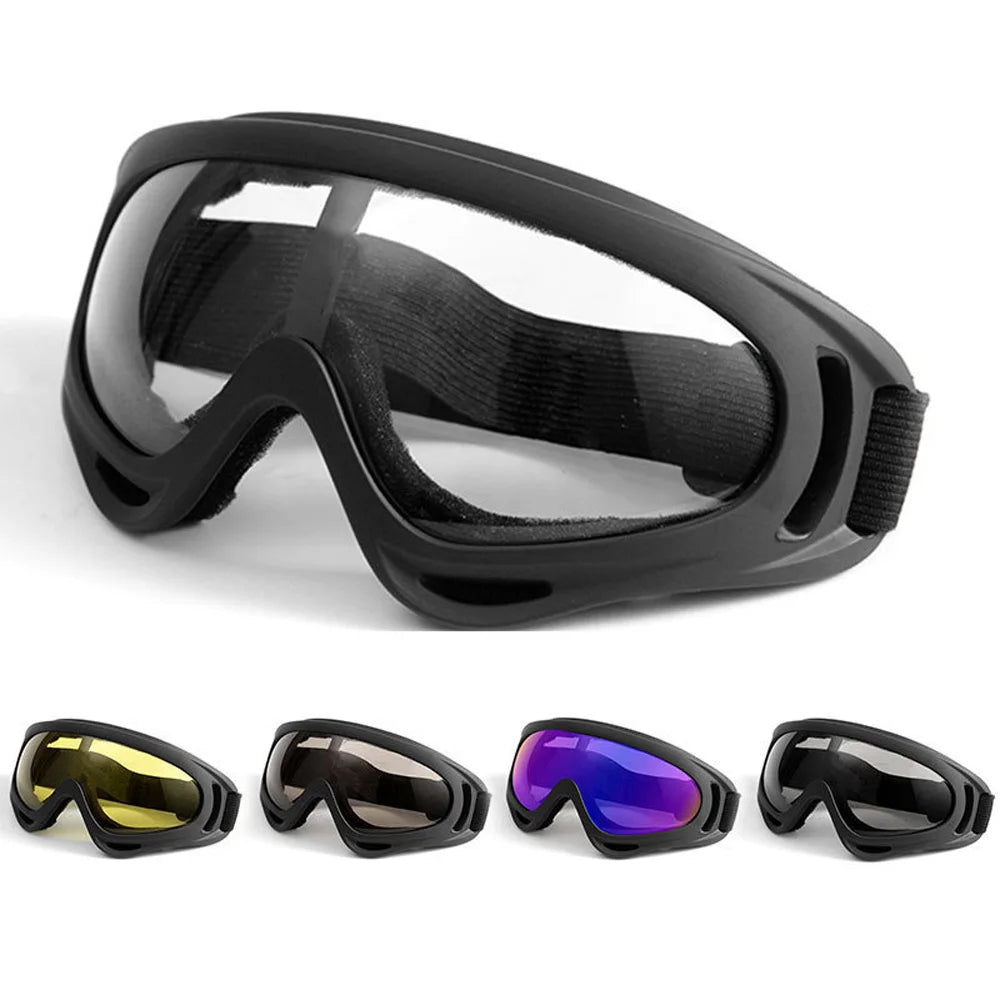 Outdoor Tactical Goggles - Dust and Splash-Resistant Military Glasses, Explosion-Proof Eyewear for Motorcycle, Skiing, and Hiking