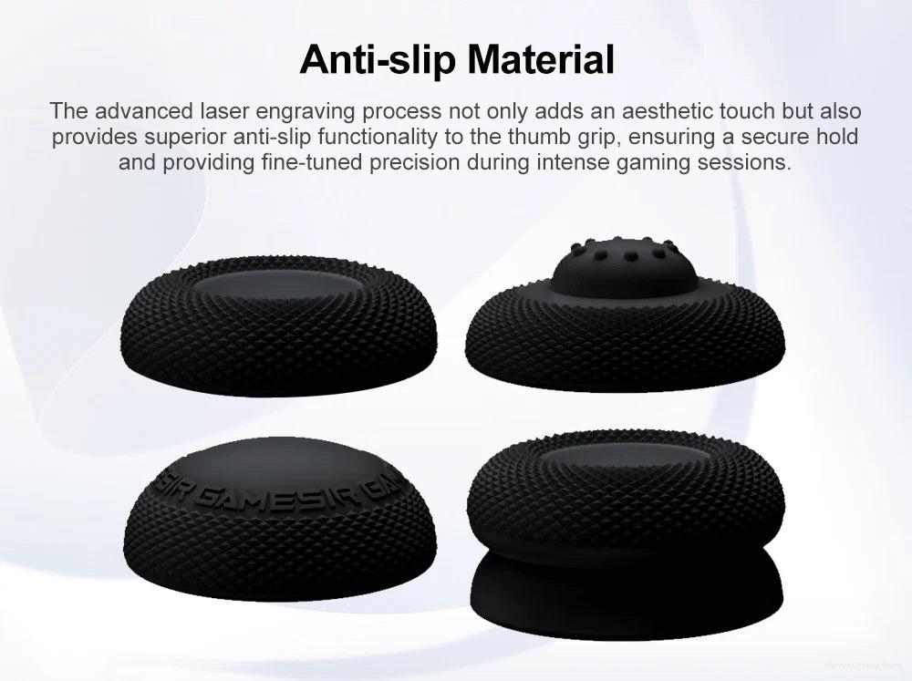 GameSir Colorful Silicone Thumb Grip Caps – Joysticks for GameSir, Xbox One/Series, Switch Pro, PS4 & PS5 Controllers