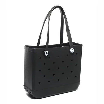 Waterproof Multi-Use Storage Bag – Makeup Organizer, Shopping & Gym Tote, Camping & Picnic Basket, Home & School Pouch for Women