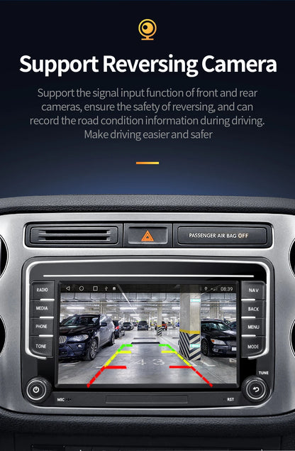 GRANDnavi Android 13 Car Radio GPS - 2Din Multimedia Player for VW, Skoda Octavia, Golf 5/6, Passat B6, Polo, Jetta