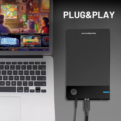 12TB Gaming HDD with 86,000+ Retro Games for PS3/PS2/PS/Wii/WiiU - Hyperspin, Launchbox, Retrobat, Playnite Support