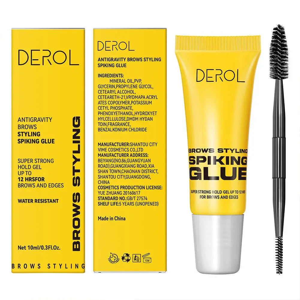 3D Eyebrow Styling Gel – Waterproof, Transparent, Quick Dry, Long-Lasting Brow Lifting Enhancer Makeup