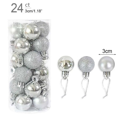 Christmas Ball Ornaments – Hanging Tree Pendants for Xmas, Home Decor, 2026 New Year & Holiday Gifts