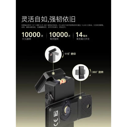 OLIGHT Oclip 2 Ultra/Pro Mini EDC Flashlight - 580LM/530LM Clip-On Headlamp with 360° Rotatable Pocket Work Light