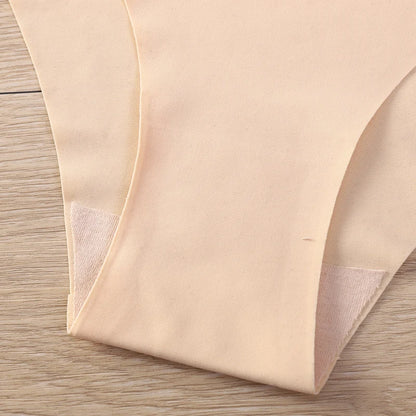4 Pack Seamless No Show Thongs for Women – V-Waist Stretch, Breathable Sexy Underwear Panties