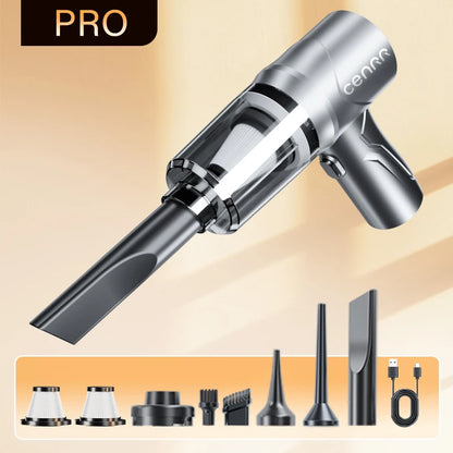CENRR 895000PA Car Vacuum Cleaner - Cordless Powerful Handheld Portable Wireless Auto Cleaning Machine