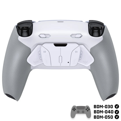 eXtremeRate RISE4 Plus MAX Back Button Kit – Remappable PS5 Controller Accessory with Clicky Trigger Stop & Rubberized Grip