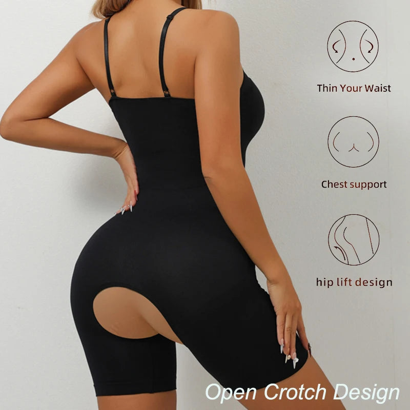 Women’s Full Body Shapewear - Seamless Tummy Control & Butt Lifting Bodysuit
