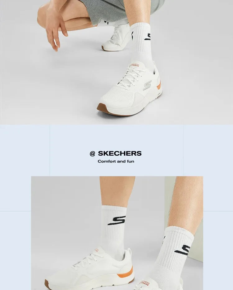 Skechers GO TRAIN MOVE Men's Running Shoes - Comfortable, Shock-Absorbing, Anti-Slip & Wear-Resistant Sneakers