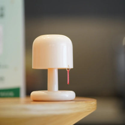 Cozy Ambiance Anywhere: Mini Desktop Sunset Night Lamp - Mushroom Style LED Night Light - USB Rechargeable - Perfect for Coffee Bars, Home Decor, and Bedroom Atmosphere