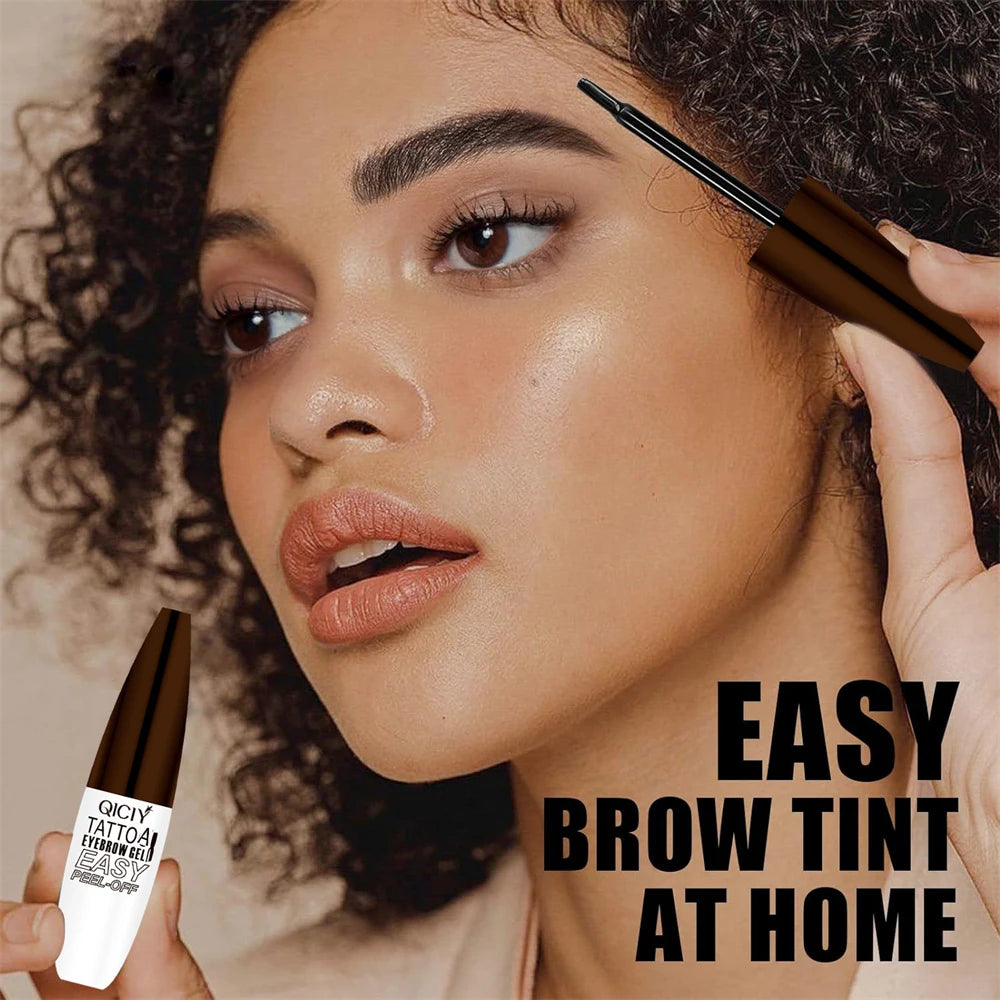 Long-Lasting 3-Day Tattoo Eyebrow Gel Cream – Easy Peel-Off, Smudge-Proof, Sweat-Resistant Waterproof Cosmetic