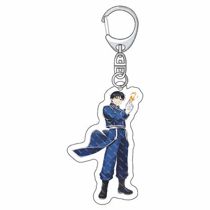 Fullmetal Alchemist Edward Elric Acrylic Keychain – Anime Bag Charm & Creative Gift Keyring