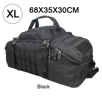 LQARMY Tactical Military Backpack – 30L/45L/80L 3-in-1 Gym, Camping, Travel Bag