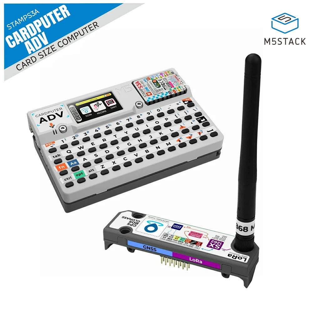 M5Stack Cardputer Adv Kit with LoRa1262 - LoRa Programmable IoT Controller Development Kit