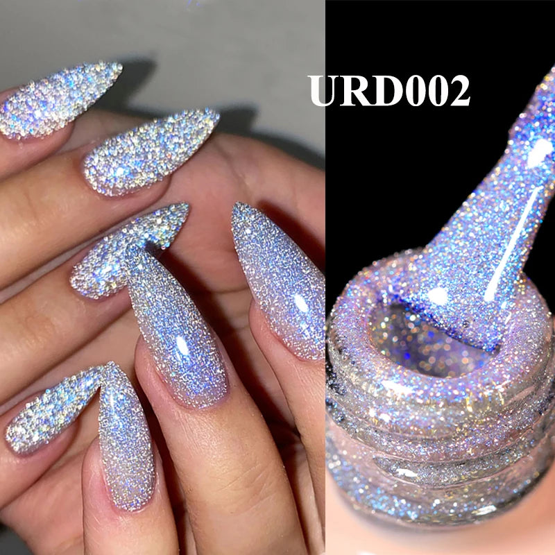 UR SUGAR 15ml Jelly Milky White Gel Polish – Translucent UV Soak Off Nail Art Varnish Semi-Permanent Fashion Nail Color