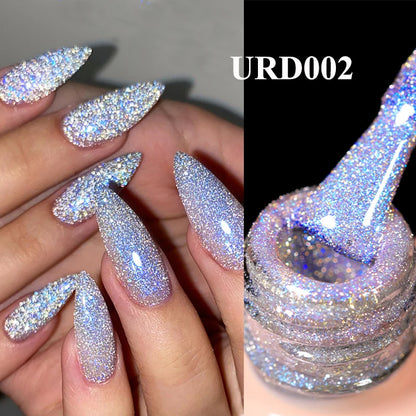 UR SUGAR 15ml Jelly Milky White Gel Polish – Translucent UV Soak Off Nail Art Varnish Semi-Permanent Fashion Nail Color