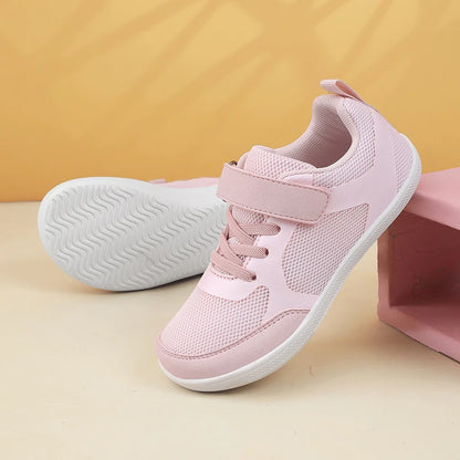 Kids Minimalist Sneakers – Boys & Girls Wide Barefoot Shoes, Natural Splay Toddler & Little Kid Shoes