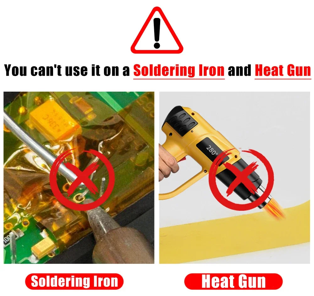 5-40mm Kapton Polyimide Adhesive Tape – Heat Insulating Tape for Board Protection & Electrical Applications