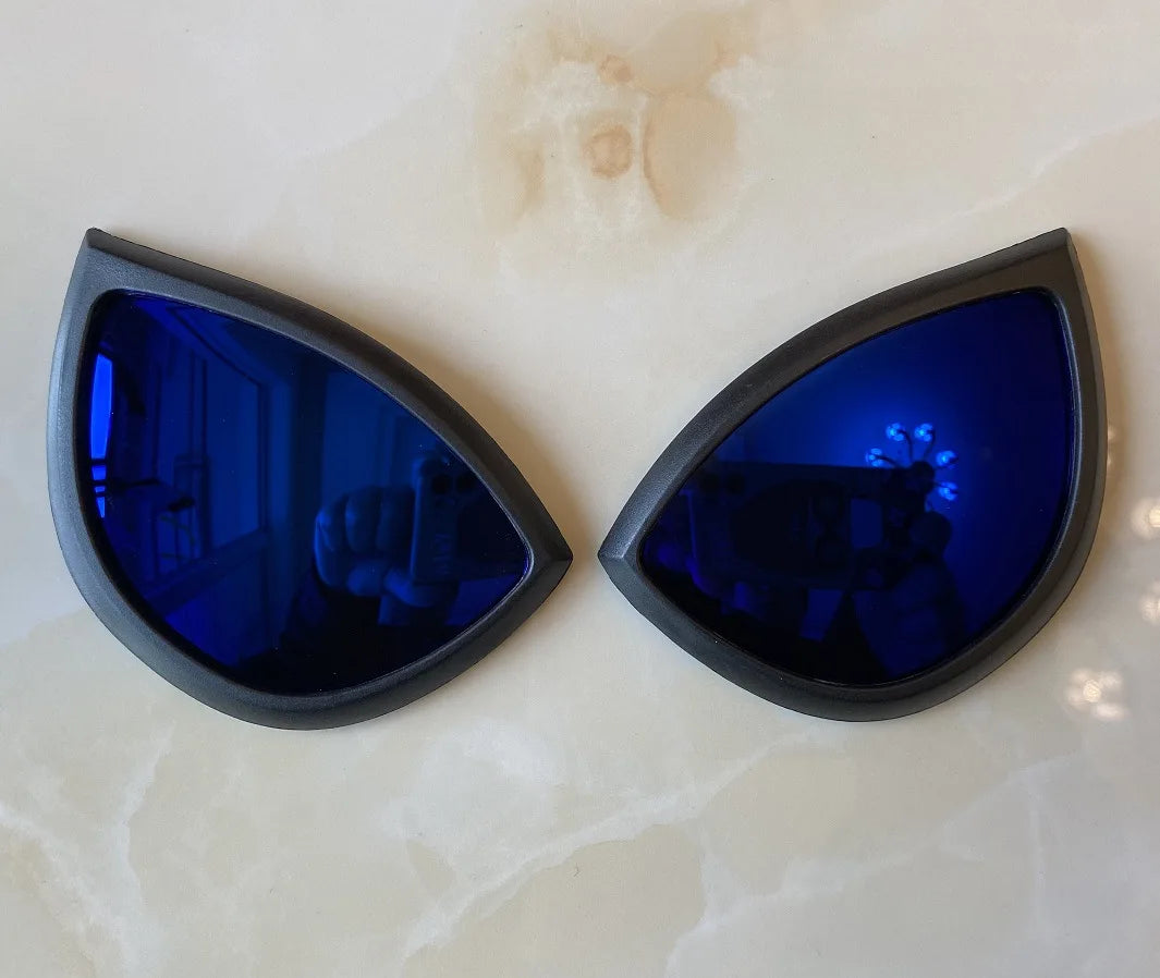 Anime Super Lens Glasses - Stereoscopic Color Light Eyewear Accessory for Bodysuit & Movie Cosplay Masks