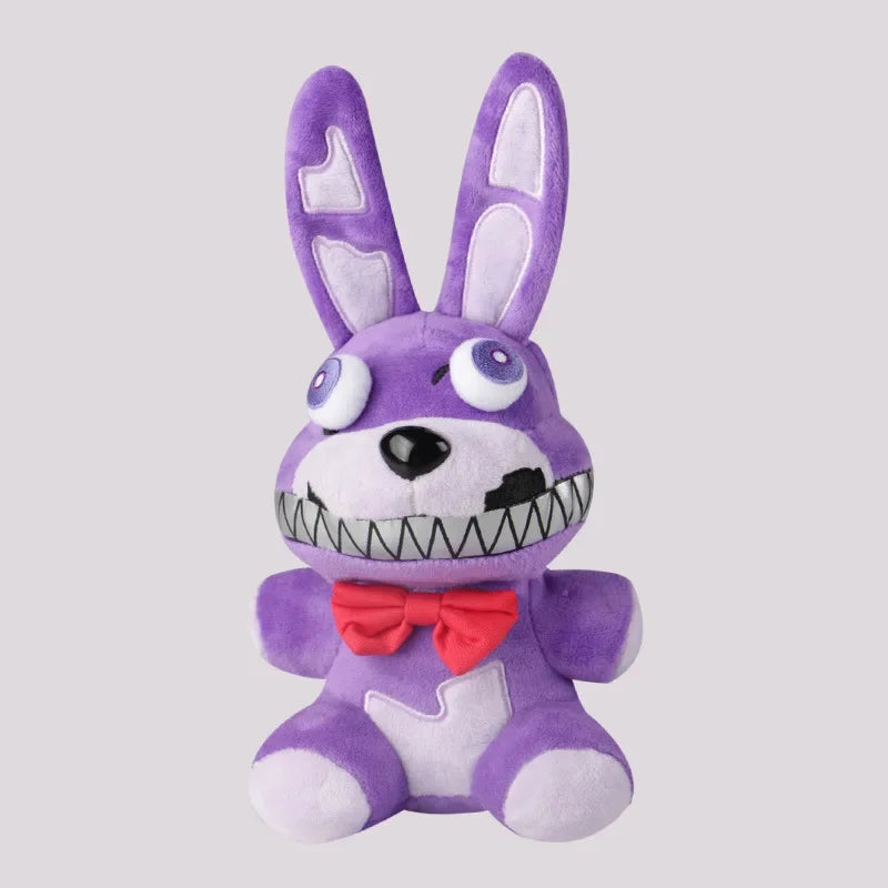 Five Nights at Freddy’s Plush Toy Set – Cute FNAF Stuffed Dolls Bonnie, Bear, Foxy & Freddy for Kids Gift