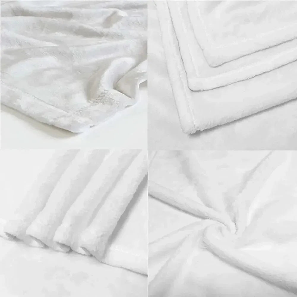 Flannel Throw Blanket – Cute Smiling Dinosaur HD Digital Print, Warm Blanket for Sofa, Bed, Office, Travel, and Camping