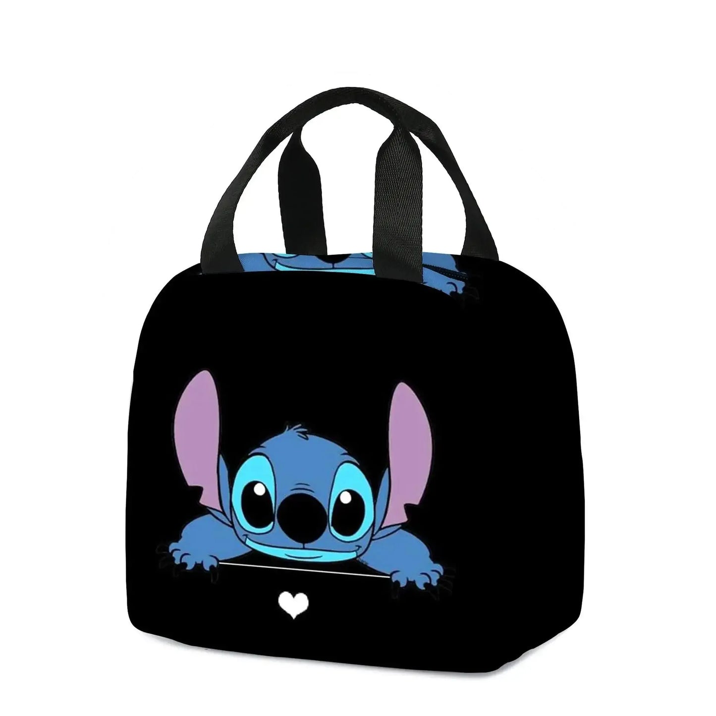 MINISO Stitch Children's Lunch Bag – Cartoon School Lunch Box Mochila, Perfect Gift for Kids