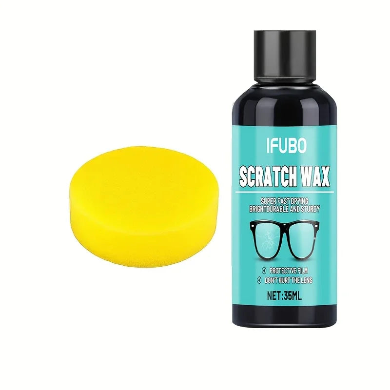 Eyeglass Scratch Repair Cream — Lens & Frame Polish for Buffing and Scratch Removal, Suitable for All Eyeglasses