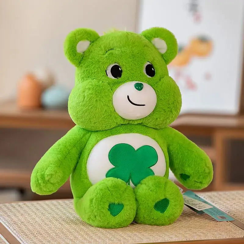 8-Color Care Bears Plush Toys - Cute Stuffed Bear Dolls, Soft Pillows & Home or Car Decorations for Kids’ Birthday Gifts