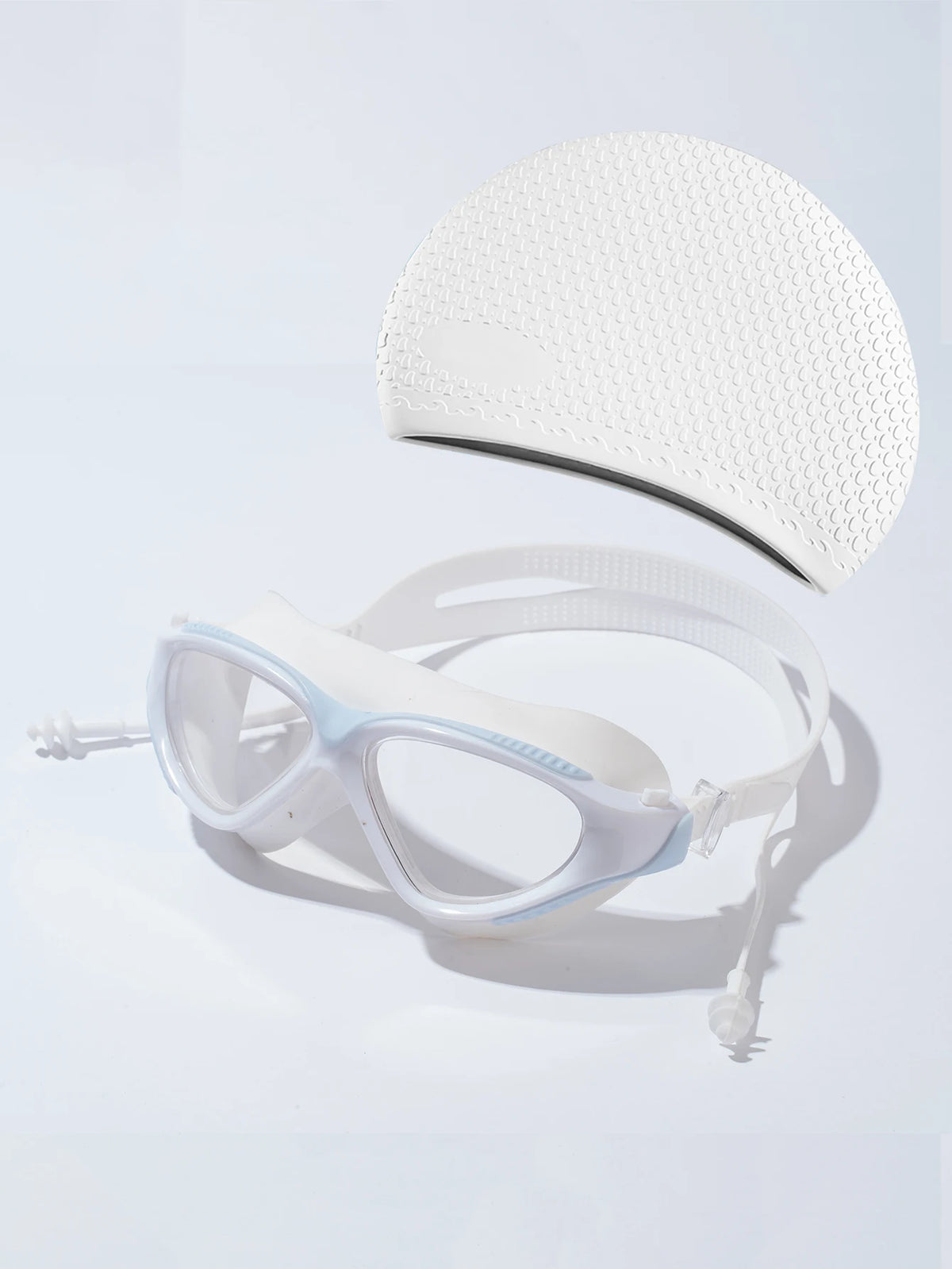Seasprint Swimming Goggles - Anti-Fog UV Protection Waterproof Adjustable Silicone Swim Glasses