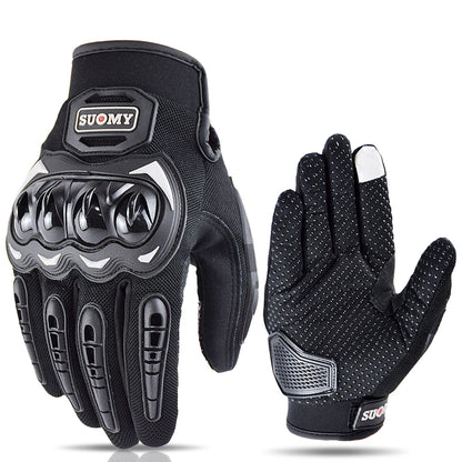 Suomy Motorcycle Gloves – Breathable Moto Gloves with Touch Screen for Racing, Riding, and Cycling – Summer Sports Protective Gear for Honda