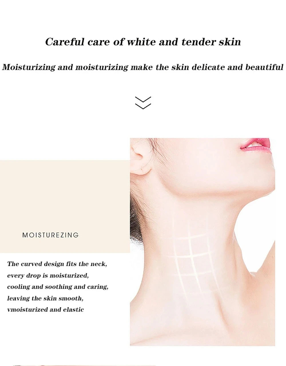 10Pcs Golden Neck Masks - Niacinamide Moisturizing Fine Line Care & Skin-Lifting Treatment