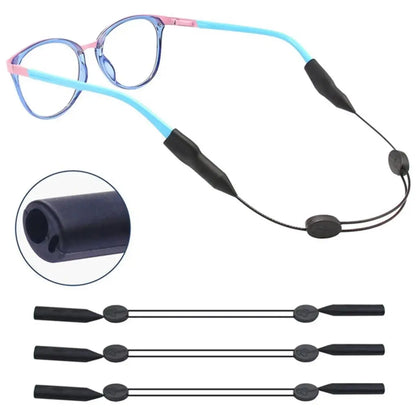 Adjustable Eyewear Retainer Strap - Anti-Slip Universal Glasses Lanyard for Sports Sunglasses and Daily Use