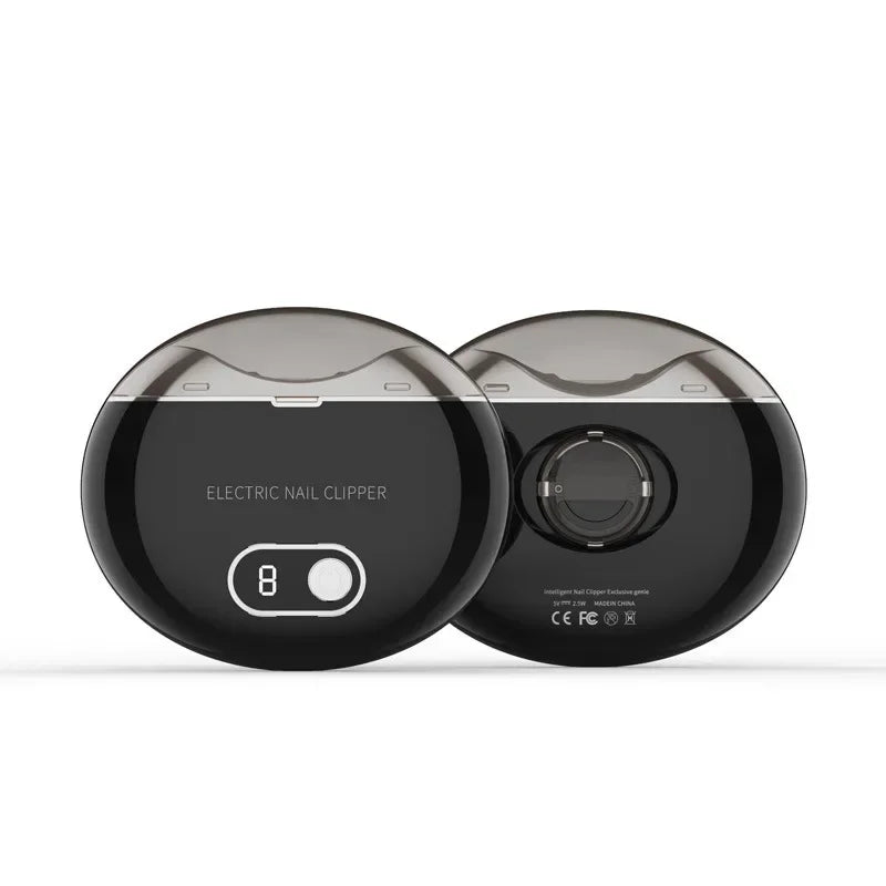 Electric Nail Clipper & Grinder – Rechargeable 3-Speed Nail Cutter, Low Noise, Safe & Easy Operation for Adults, Kids, and Nursing Care