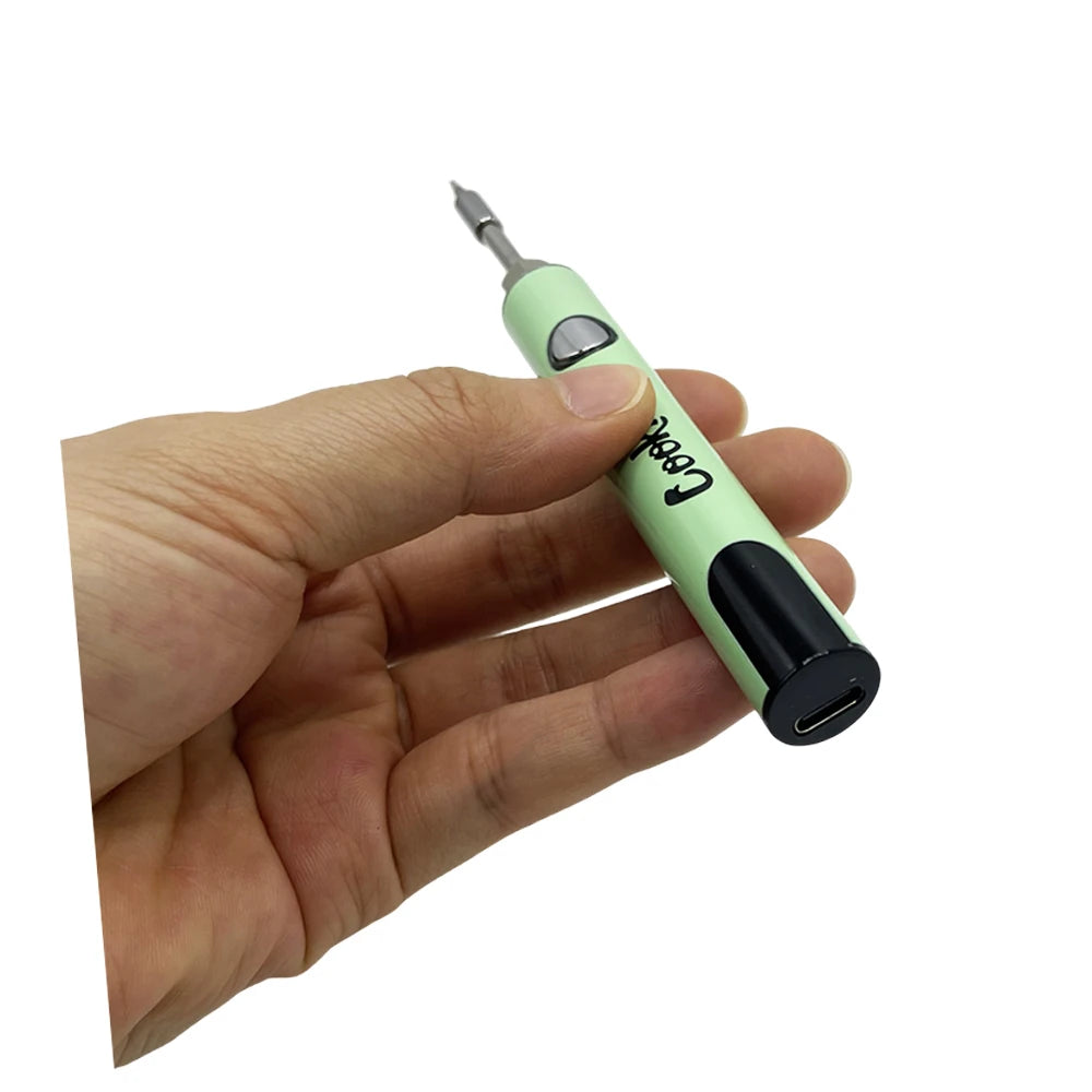 Electric Soldering Iron Pen – 500mAh Battery, LED Display, Adjustable Voltage 510 Thread