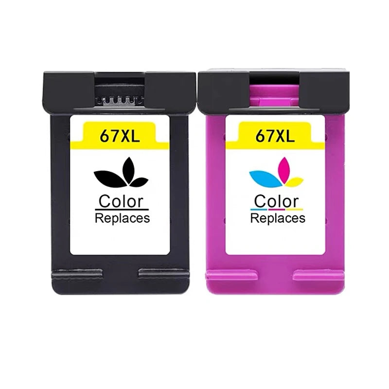 HP 67XL Compatible Ink Cartridge – High Yield Replacement Ink for HP Envy 4140, 4152, 4155, 4158, 1225, 2732, 2752, 2774, 6052 & 6055 Printers