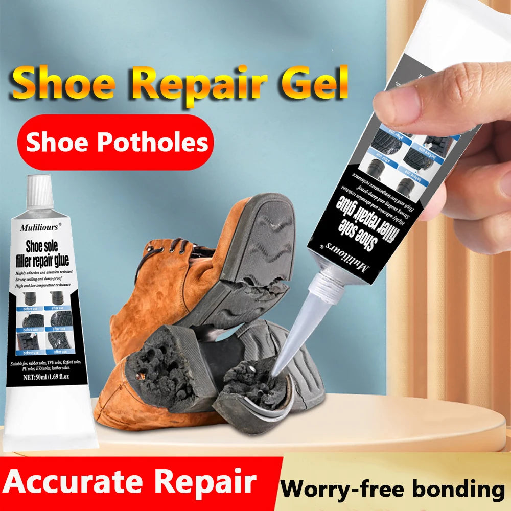Strong Waterproof Shoe Repair Adhesive – Universal Shoe Glue for Professional Repairs