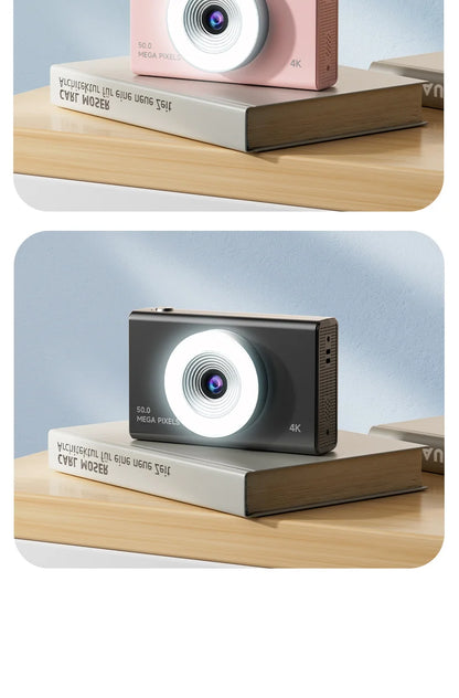Xiaomi 4K Digital Camera – 50MP Autofocus Portable Retro Camera, CCD Travel & Student Camera