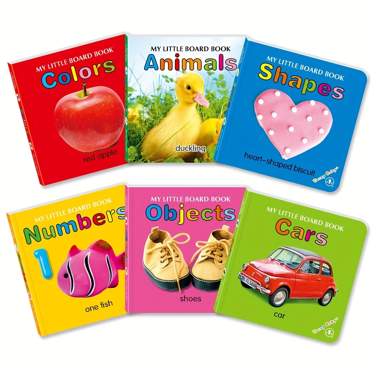 Colorful Patterned Card Book - Interactive Sensory Learning & Early Reading Education Gift