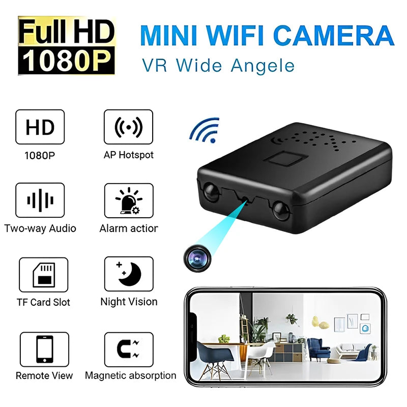 Xiaomi XD Pro Mini Camera – Full HD 4K WiFi 5G, Night Vision, Waterproof Security Video Recorder