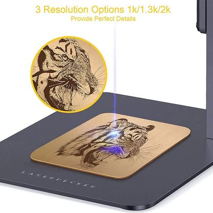LASERPECKER LP2 Handheld Laser Engraver – Portable 5W Laser Cutting & Engraving Machine with Bluetooth CNC DIY SuperFast Technology