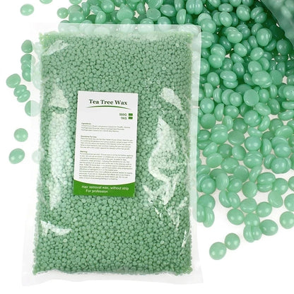 500g Hard Wax Beans – No-Strip Depilatory Hot Film Wax for Full Body, Bikini, Face, Legs & Eyebrows