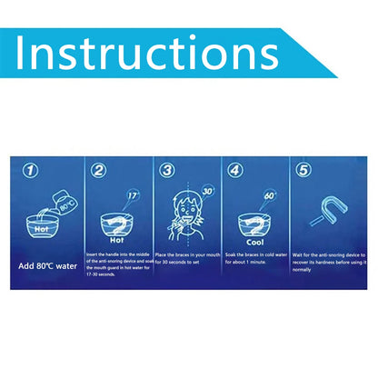 Anti-Snoring Mouth Guard for Bruxism & Sleep Apnea – Snoring Stopper and Teeth Protection Device