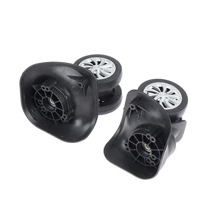 Universal 360° Swivel Suitcase Wheels — Replacement Trolley Luggage Wheels