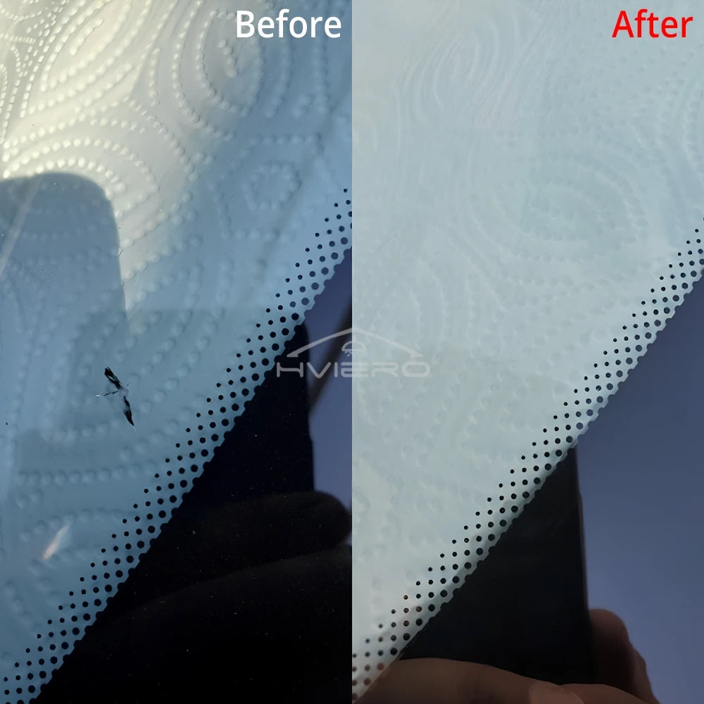 Car Windshield Repair Resin Kit – Scratch & Crack Restoration Tool for Windshield Glass, No-Trace Repair & Protective Care Set