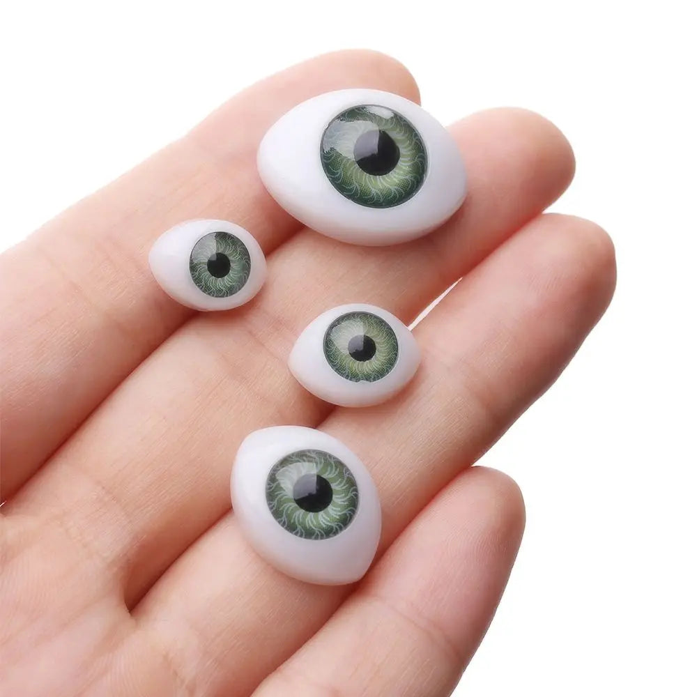 20pcs Plastic Safety Eyes for Dolls & Toys – Funny Simulation Eyes for Puppets, Animals, and Dinosaur Craft Making