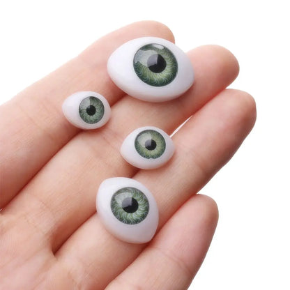 20pcs Plastic Safety Eyes for Dolls & Toys – Funny Simulation Eyes for Puppets, Animals, and Dinosaur Craft Making